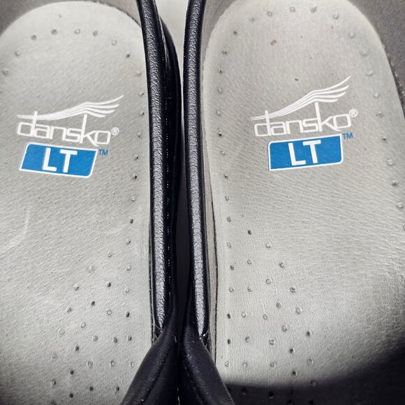 Dansko LT PRO Tooled Black Floral Professional Clog Leather EU 41 | US 10.5-11 - Picture 6 of 9